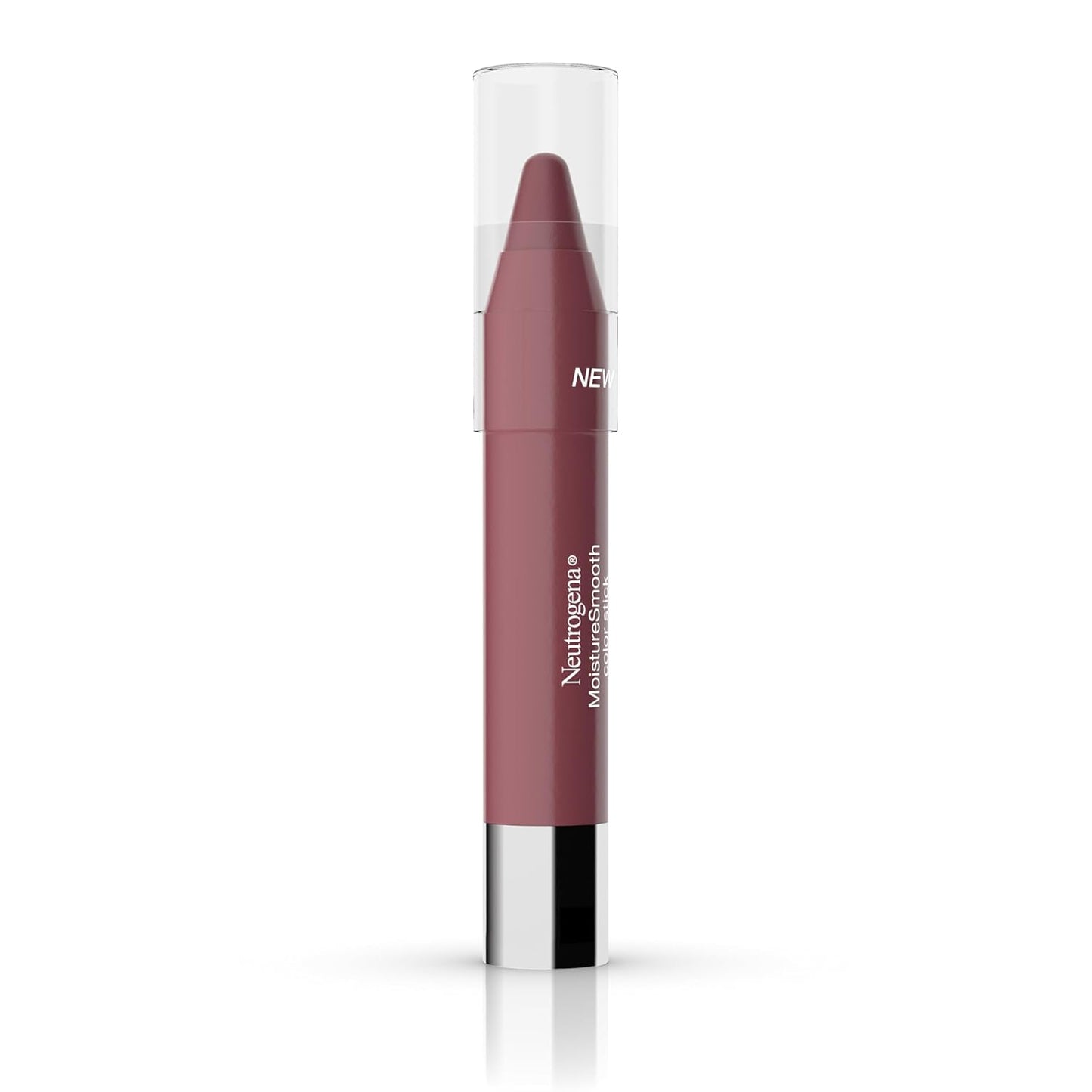 Neutrogena Moisture Smooth Color Stick for Lips - Hydrating Lipstick with Balm-Like Formula, Enriched with Shea Butter and Fruit Extracts, 120 Berry Brown, 0.11 Oz (Single Pack)